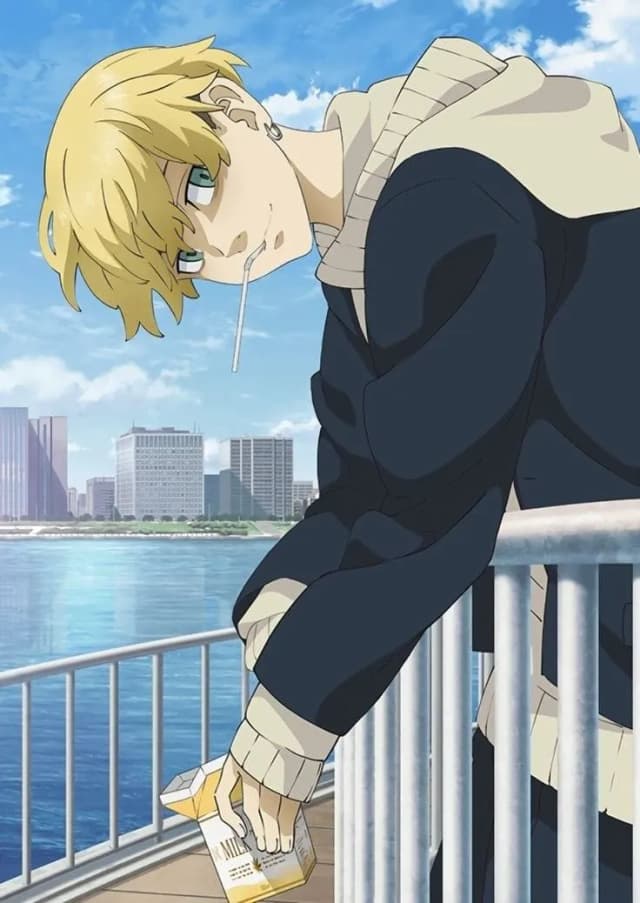 Обложка фанфика Закат на море