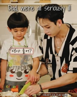 Обложка фанфика «Папа, мы все тяжело больны»