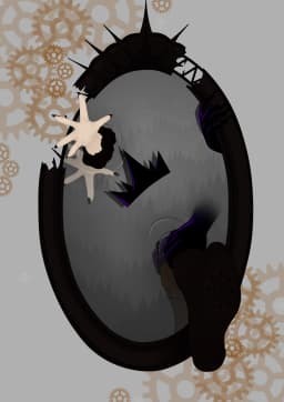 Обложка фанфика Зов по ту сторону зеркала